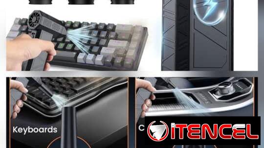 Ventilador turbo recargable 110000rpm
