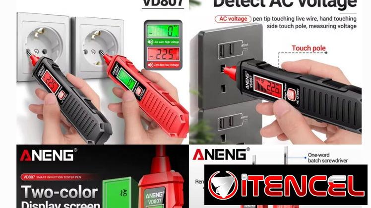 Tester de voltaje de corriente alterna para electricista