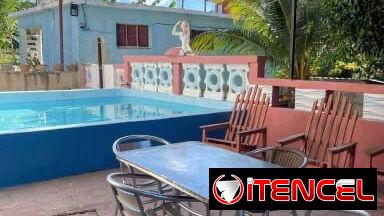 🏠🏖️Renta de Casa en Guanabo con 5 Habitaciones y 2 Piscinas | Ideal para Grupos | 🪸