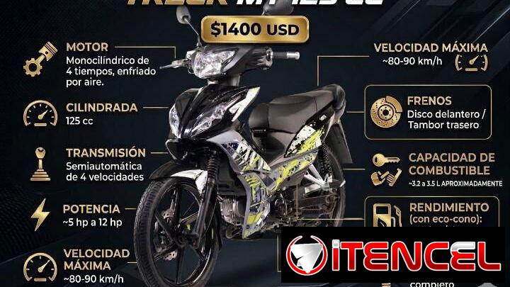 ​🔥 MOTOS TRECK NUEVAS CON PAPELES LISTAS PARA REGISTRAR 🔥