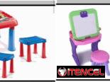 Juguete Mesa con 2 banquetas para niños