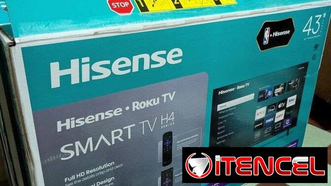 SMART TV 43 pulgadas Hisense Roku TV H4 serie 1080p FULL HD $280 USD transporte Adicional, garantía 3 meses