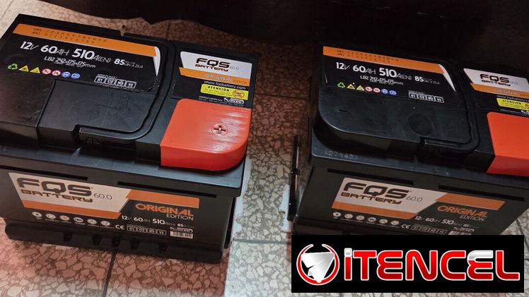 Bateria FQS 12v 60A nuevo 2025 lista para usar