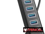 Hub-extensión de 7 puertos USB 3.0