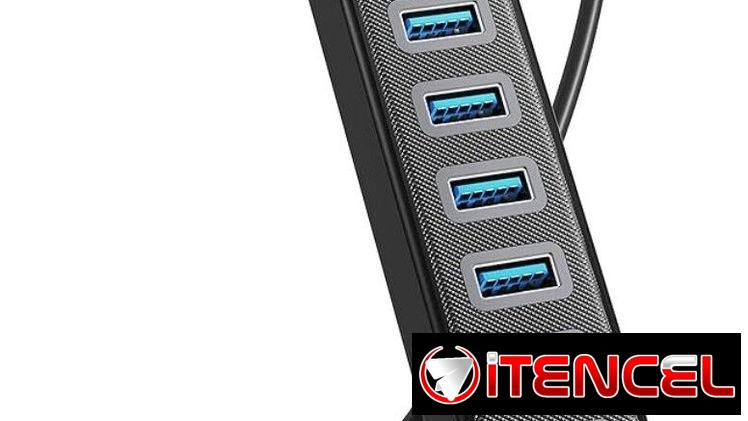 Hub-extensión de 7 puertos USB 3.0