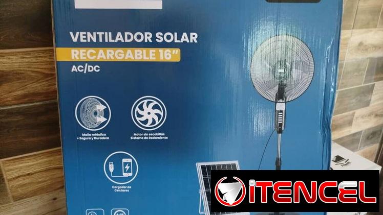 Ventilador recargable