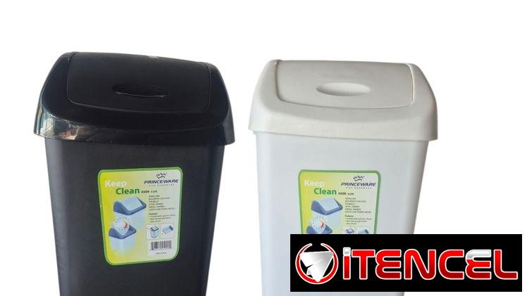 Cesto de basura con tapa (cv)