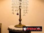 LÁMPARA DE DISEÑO ART DECO con mesa-pedestal