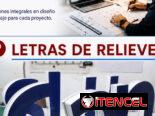 Cajas luminicas, carteles neon, letras a relieve
