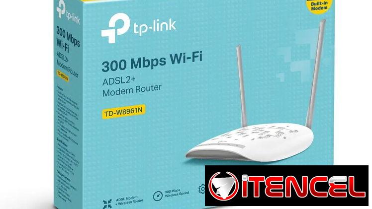 ROUTER – NAUTA HOGAR CON  1WAN-4LAN.  TP-LINK – W8961N _ ..TRES MODOS DE TRABAJO ROUTER -AP- ADSL ..