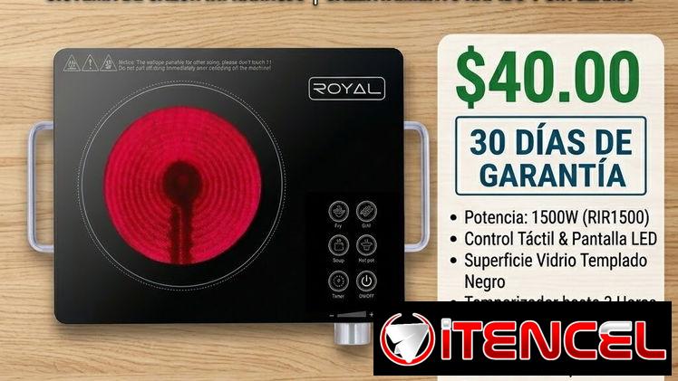 ESTUFA INFRARROJA 1500W ROYAL