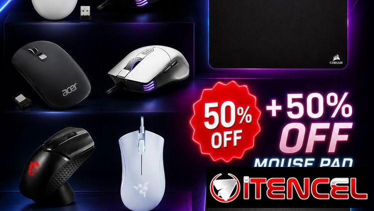🖱️🔥 MOUSE + MOUSE PAD 50% OFF COMBO GAMER ENVÍO GRATIS HABANA OFERTA LIMITADA APROVECHA YA