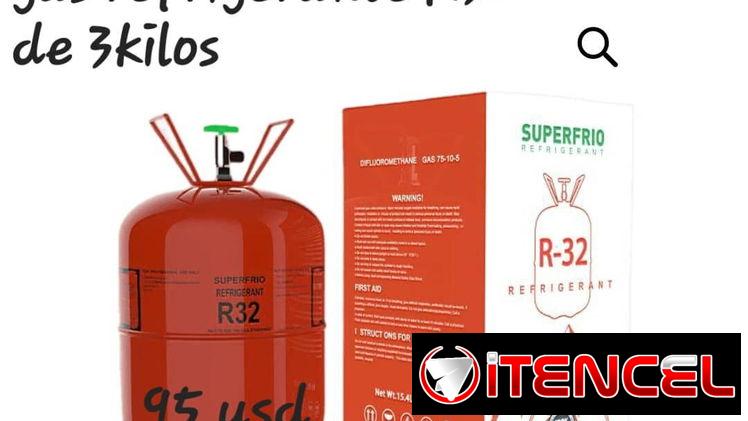 Gas refrigerantes R410,R32,r600a,22