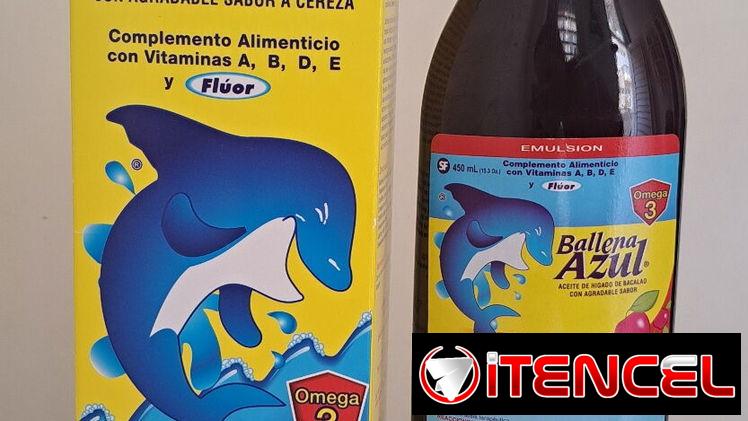 Vendo Ballena Azul de tamaño Familiar 450ml en 15 USD