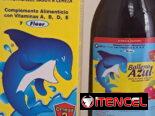 Ballena azul tamaño Familiar(450ml) en 15 USD