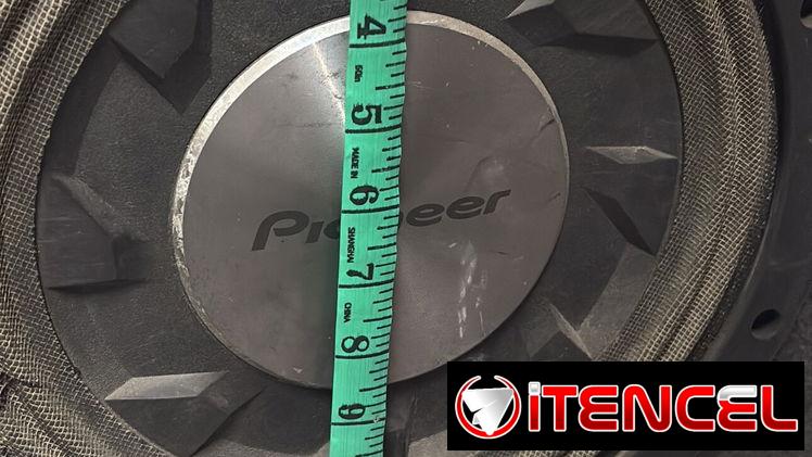 Planta con subwoofer para auto Pioneer