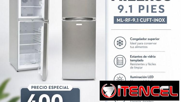REFRIGERADOR PIES 9.1 PIES