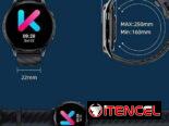 ⌚ Kumi GW5 Smartwatch – Silver