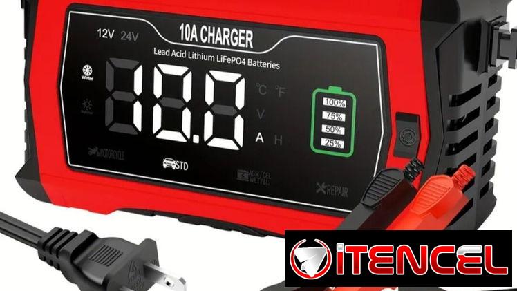 Tunder Cargador de batería de 10ah LifePo4