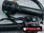 Piezas de moto , cargador 72v5a , puños qs , Timón robotico, pastillas RPM, etc