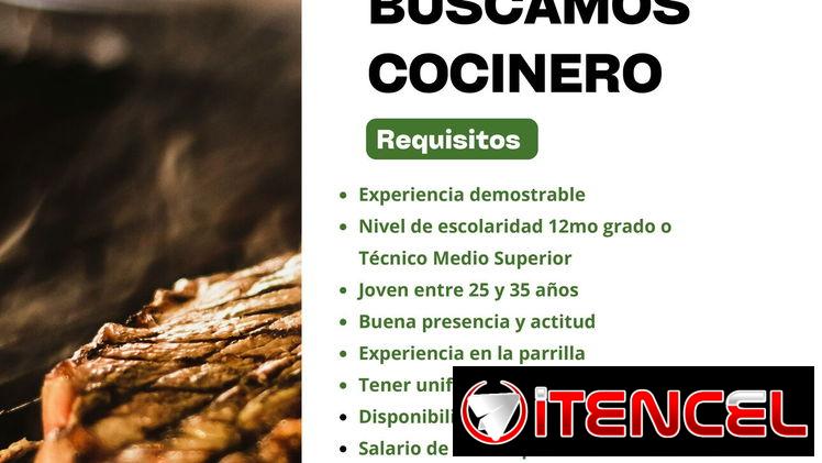BUSCAMOS COCINERO