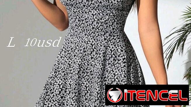 Tenis y vestido de mujer