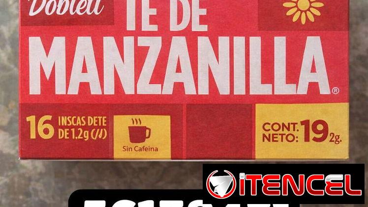 Té de Manzanilla – Caja de 16 sobres sin cafeína (Kinetica)