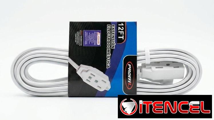 Extensión eléctrica para electrodomésticos – Proefix -:12FT / SPT-2