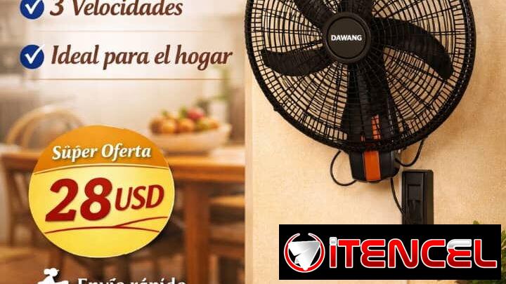 Ventilador de pared