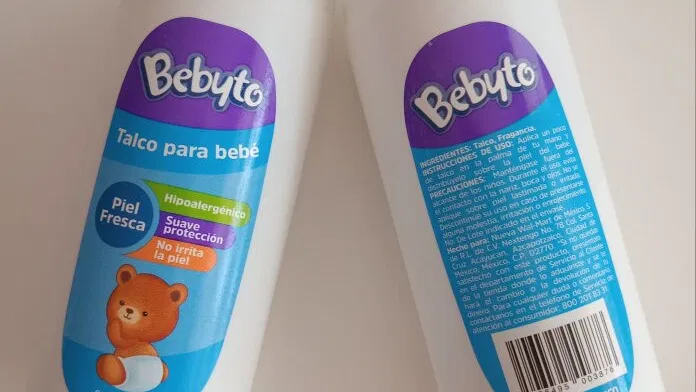 Talco de bebé 100g $1100