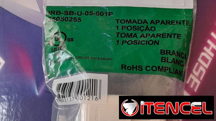 Caja de sobrepor Furukawa 1 posición keystone — Nueva sellada