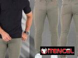 Ropa para hombres y estos pantalones de vestir de diferentes modelos y tallas. Precio: 24 usd o 13200 mn.