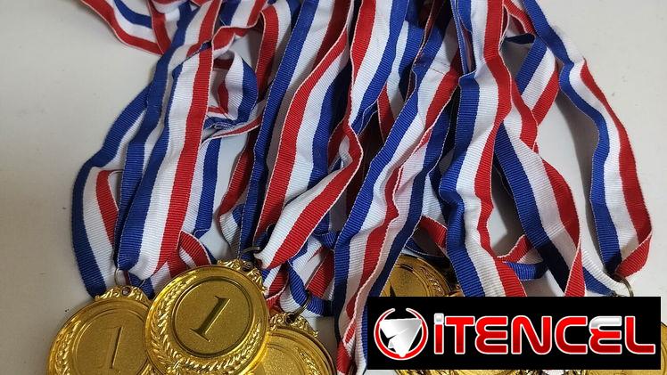 🚨 Paquete de 12 medallas de oro 🥇