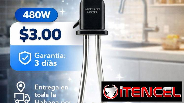 *CALENTADOR ELÉCTRICO DE INMERSIÓN 480W*