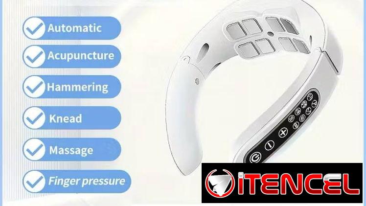 Masajeador Eléctrico de Cuello con 6 Modos | Con garantía | videojuegoshabana.com