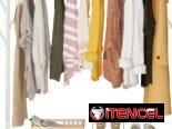 ** Perchero Multifuncional Simple con Hojas