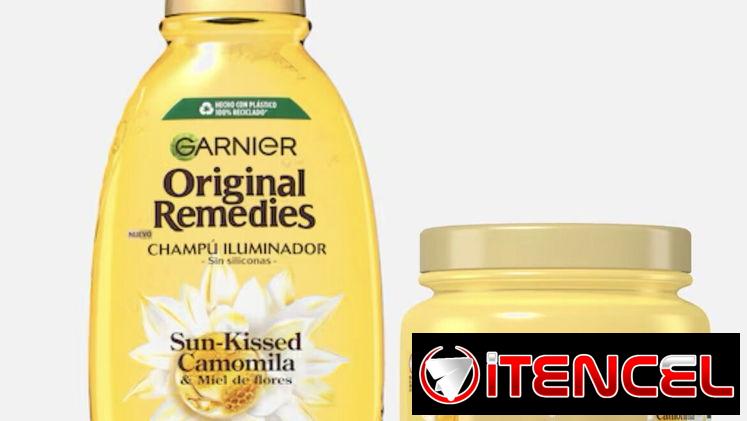 Garnier Sunkiss champú y mascarilla para cabello rubio natural o teñido