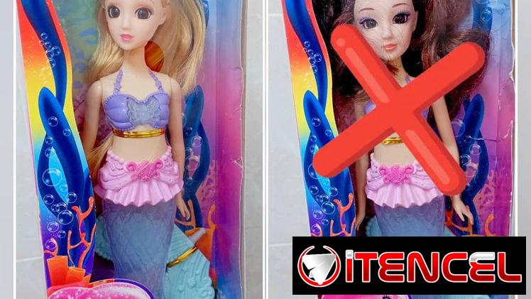 Barbie sirena luces y música