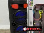 Bocinas de bluetooth y contadora de dinero