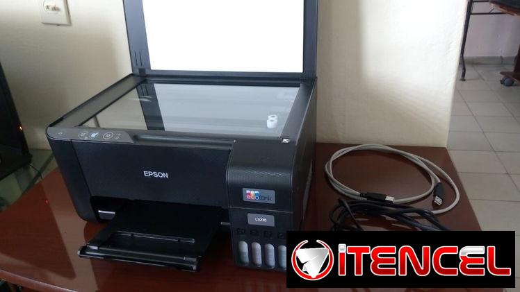 🔥REBAJA🔥 IMPRESORA EPSON L3210 ECOTANK MULTIFUNCIONAL CON ESCANER CASI NUEVA EN 200 USD O AL CAMBIO