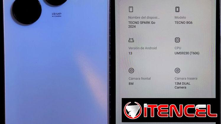 Vendo teléfono📱 TECNO SPARK Go 2024