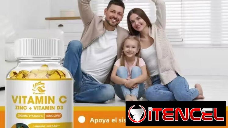 Vitamina C 2000mg, Zinc 40 Mg, D3 (5000IU)