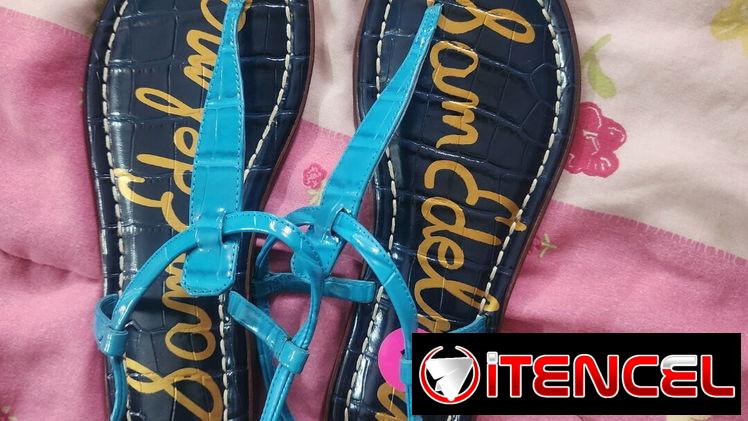 Sandalias rosadas talla 3 y azules talla 4