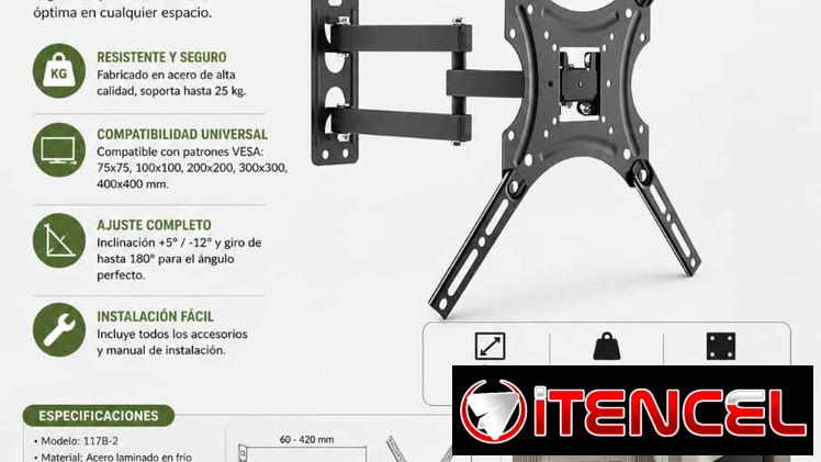 Soporte giratorio para TV