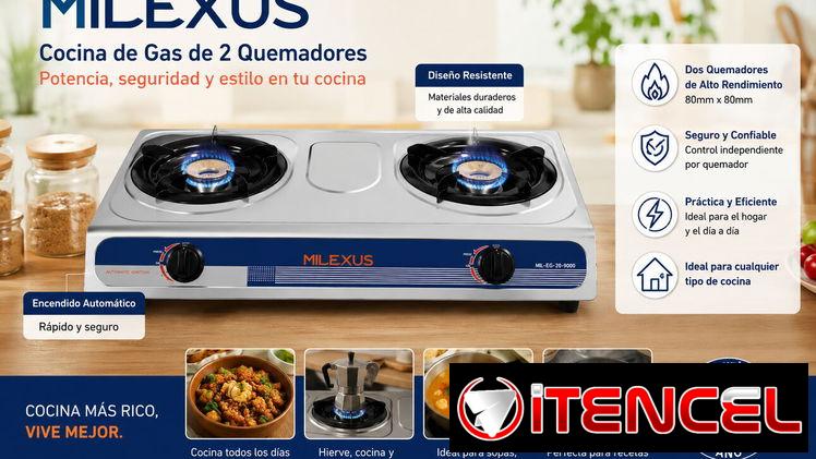Cocina de Gas 2 quemadores (CV)