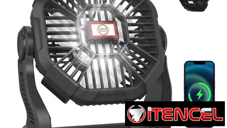 Ventilador recargable