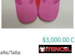 Chancletas números del 30 al 35