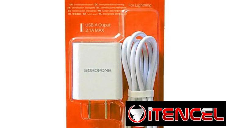 CARGADOR PARA IPHONE ( BOROFONE ).