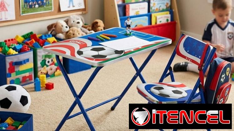 ☕️Set de Mesa y silla Plegable para niños /40 usd☕️