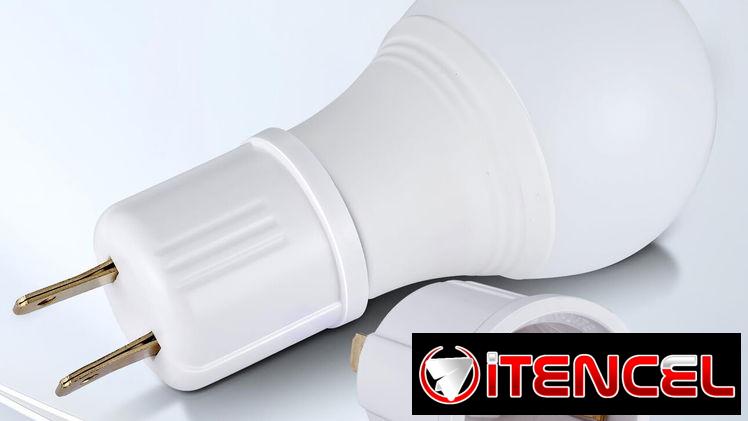 Bombillo recargable con cargador